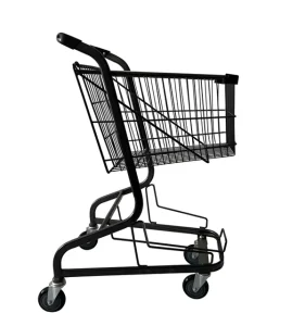 Grocery Store Metal Basket Shopping Trolley