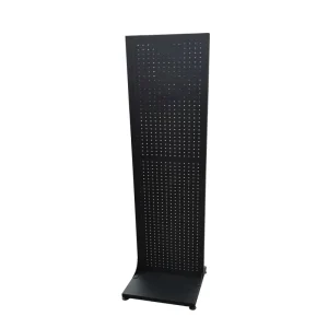 Grocery Store Shop Free Standing Pegboard Shelves Hanging Merchandise Rack Display Unit Stand