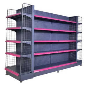 Guichang Various Styles Supermarket Display Shelf Display Stand For Gondola Shelving