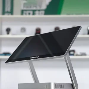 HBAPOS Foldable Point of Sale System and 15.6 Inch Touch Screen Cash Register for Restaurant