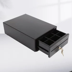 HER 208 Mini Checkout Counter with Metal Cash Drawer 50-499 Supermarket POS Accessories Supermarket Cash Box