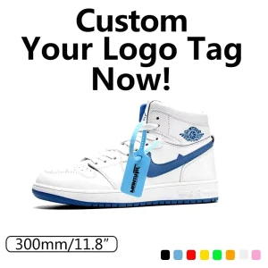 Hang Tag White Barcode Digital Size For Clothes Clothing Shoe Custom Safety Tags