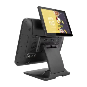 Hardware POS Systems for Restaurant Use Capacitive Touchscreen POS Dual Screen Point of Sales