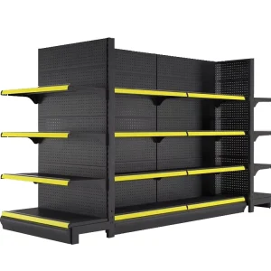 Heavy Convenience Store Shelf Gondola Shelving Display Racks Supermarket Shelves Store Shelves