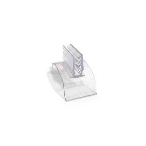 Heavy Duty Clear PVC Strips for Supermarket Shelf Talkers Price Tags Product Info Displays