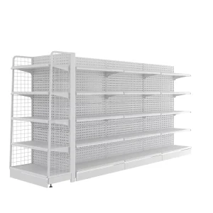Heavy Duty Cold Rolled Steel Supermarket Display Rack and Shelves for Grocery Retail Stores with Long Service Life