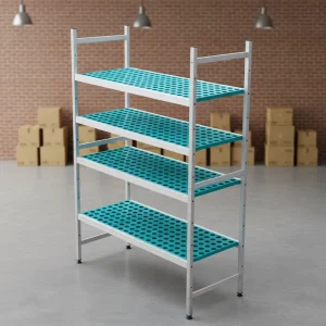 Heavy Duty Commercial Retail Display Aluminium Shelving Units Grocery Store Supermarket Gondola Shelves