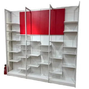 Heavy Duty Display Stand Steel Rack Made of Durable Metallic Material