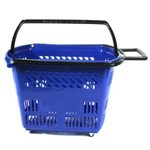 Heavy Duty High Capacity Grocery Shopping Trolley Durable Structure for Supermarket and Retail Shopping Center Use