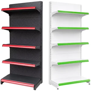 Heavy Duty Light Duty Gondola Shelving for Supermarket Retail Display for Grocery Stores