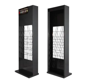 Heavy Duty Metal Display Rack for Tile Quartz Retail Stand Supermarket Shelf for Showrooms