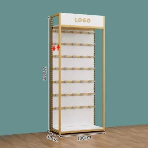 Heavy Duty Metal Retail Shelving For Supermarket & Convenience Store Wooden Display Steel Rack Cosmetic Grocery Retail Shop