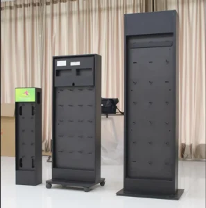 Heavy Duty Metal Shelving Gondola Unit Pegboard Display Stand Heavy Duty Metal Hardware Display Racks for Shops