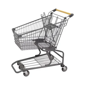 Heavy Duty Metal Shopping Trolley Cart Collapsible Shopping Cart
