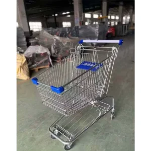 Heavy Duty Metal Shopping Trolley Cart Collapsible Shopping Cart