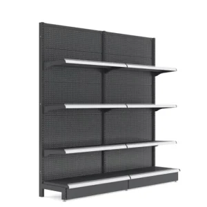 Heavy Duty Metallic Supermarket Equipment Grocery Shelves and Racks for Supermarkets