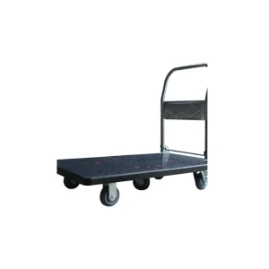 Heavy Duty Portable Four Wheel Mute Shopping Flat Trolley 200KG Steel Plastic Customizable OEM for Hand Carts Trolleys
