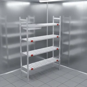 Heavy Duty Premium Versatile Modular Display Aluminium Shelving Units Retail Shop Gondola Shelving