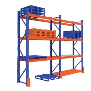 Heavy Duty Steel Rack High Rise Industrial Pallet Racking System For Warehouse Storage