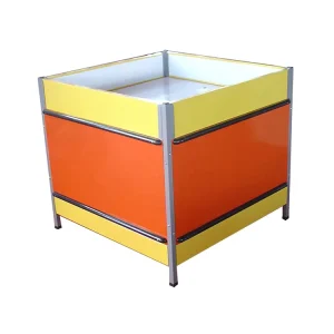 Heavy Duty Supermarket Dump Bin Display Promotion Table Professional Retail Island Counter for Discount Items