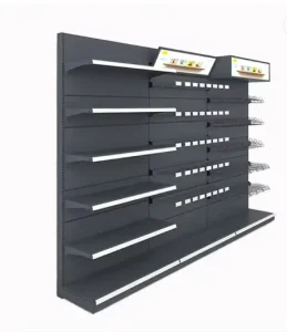 Heavy Duty Wire Shelving Display Racks Gondola Shop Stands Retail Grocery Store Rack Customization Supermarket Shelves 6-Layer