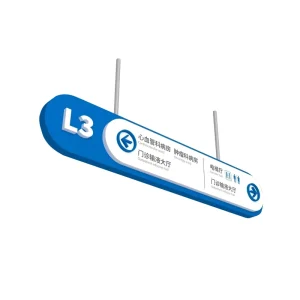 High Brightness Durable LED Light Box Aluminum Frame for Hospital Corridor Wayfinding Signage Customizable Power 150W Option