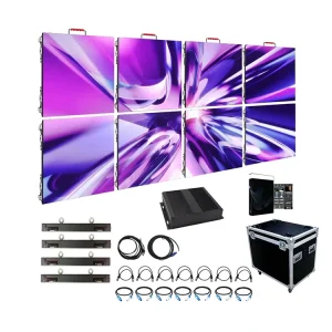 High Brightness P2.6 P2.9 P3.91 Full Color Outdoor Indoor LED Display Panel for Shopping Mall DJ Use