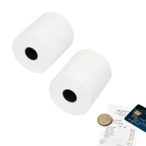 High-Capacity Coated Thermal Heat-Sensitive Specialty Paper Receipts Digital Printing Compatible for Promotion Milk Tea Grocery