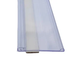High-Definition Transparent PVC Plastic Adhesive Shelves Easy Installation Warehousing Supermarket Supplies Brand Model