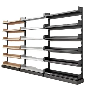 High End Boutique Customized Gondola Shop Shelves Gondola Display Shelves Double Sided Supermarket Gondola Shelf Suppliers