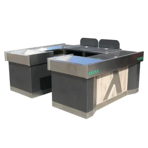 High End Supermarket Grocery Store Checkout Counter Cash Register Checkout Counters