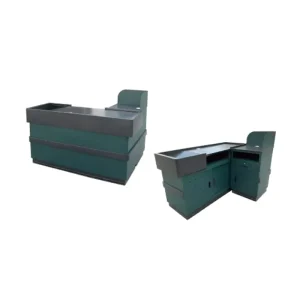 High End Supermarket Grocery Store Checkout Counter Cash Register Checkout Counters