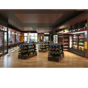 High Level Supermarket Shelves Retail Supermarket Equipment Design with Gondola Stand Unique Design Display Rack for Sale