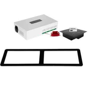 High Performance Anti Theft Security System Wide Coverage EAS AM Conceal Floor Device Supermarket Alarm Sensor for Clothes Shop