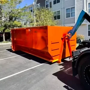 High Quality 15 40 Cubic Yards Bathtub Style Garbage Collection Hook Lift Bin