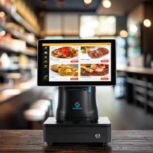 High Quality All in One POS Cash Register for Small Business Supermarket Cashier Computer with Touch Scanner