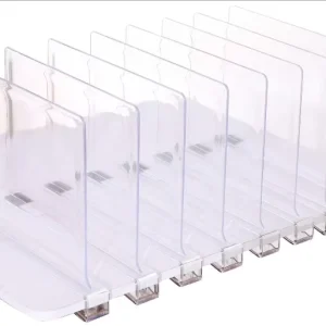 High Quality Clear Acrylic Shelf Dividers for Closet With Good Price