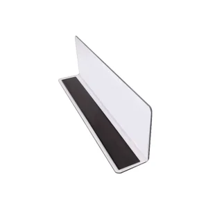 High Quality Clear Plastic L Tape Acrylic Shelf Dividers Closets Separator Commodity Divider With Magnetic for Supermarket