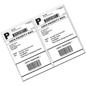 High Quality Custom Printing Waterproof A4 Size Vinyl Barcode Sticker Adhesive Label