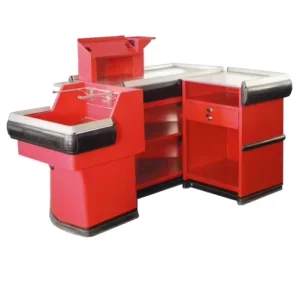 High Quality Customizable Large Corner Checkout Counter