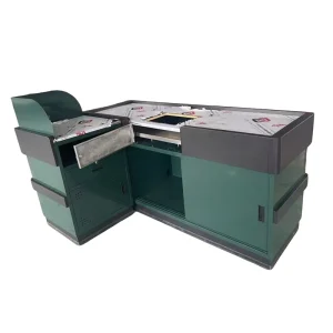 High Quality Customizable Right Angled Checkout Counter