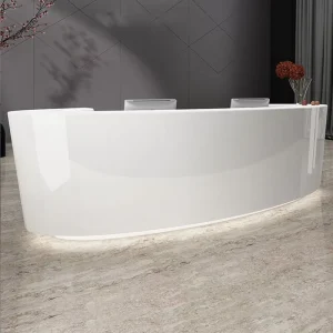High Quality Customizable Simple Shop Checkout Hotel Reception Boutique Front Desk Reception Counter