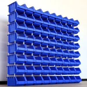 High Quality Easy Stack Spare Parts Storage Picking Crates Plastic Bins For