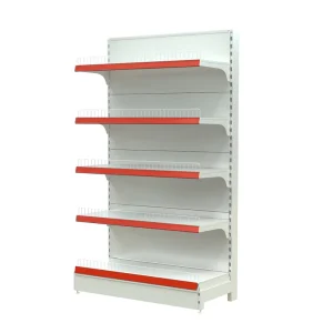 High Quality Heavy Duty Double Sided Supermarket Rack Customizable Multi Layer Steel Shelf Factory Price