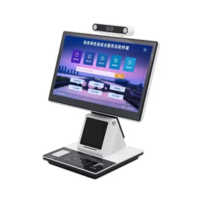 High Quality Intelligent Self Service POS Kiosk with Durable Design for Ticketing and Information Display