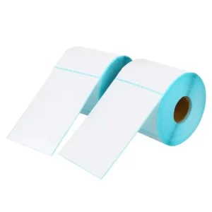 High Quality Self Adhesive Waterproof White Paper Roll Labels Thermal Barcode Stickers 40x30mm Express Shipping Label