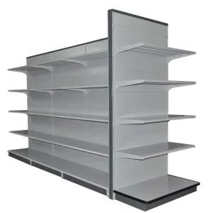 High Quality Shop Rack Gondola Shelving Double-Sided Supermarket Shelves Super Market Racks