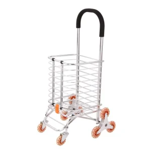 High Quality Shopping Trolleys Carts Foldable Climbing Wheel Style Aluminum Alloy Material