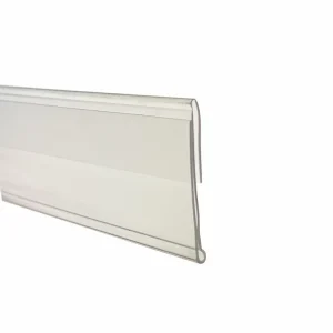 High Quality Soft Rigid Coextrusion Data Strip Label Holder Price Tag Holder Price Label Holder For Supermarket
