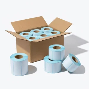 High Quality Thermal Adhesive Sticker Waterproof Thermal Self Adhesive Label for Barcode Packaging Label